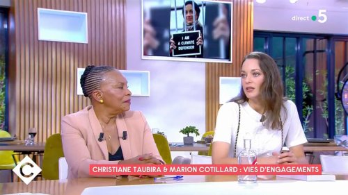 Les téléspectateurs de C à vous désespérés par les propos de Marion Cotillard sur la politique en France et sa grossière erreur sur Christiane Taubira