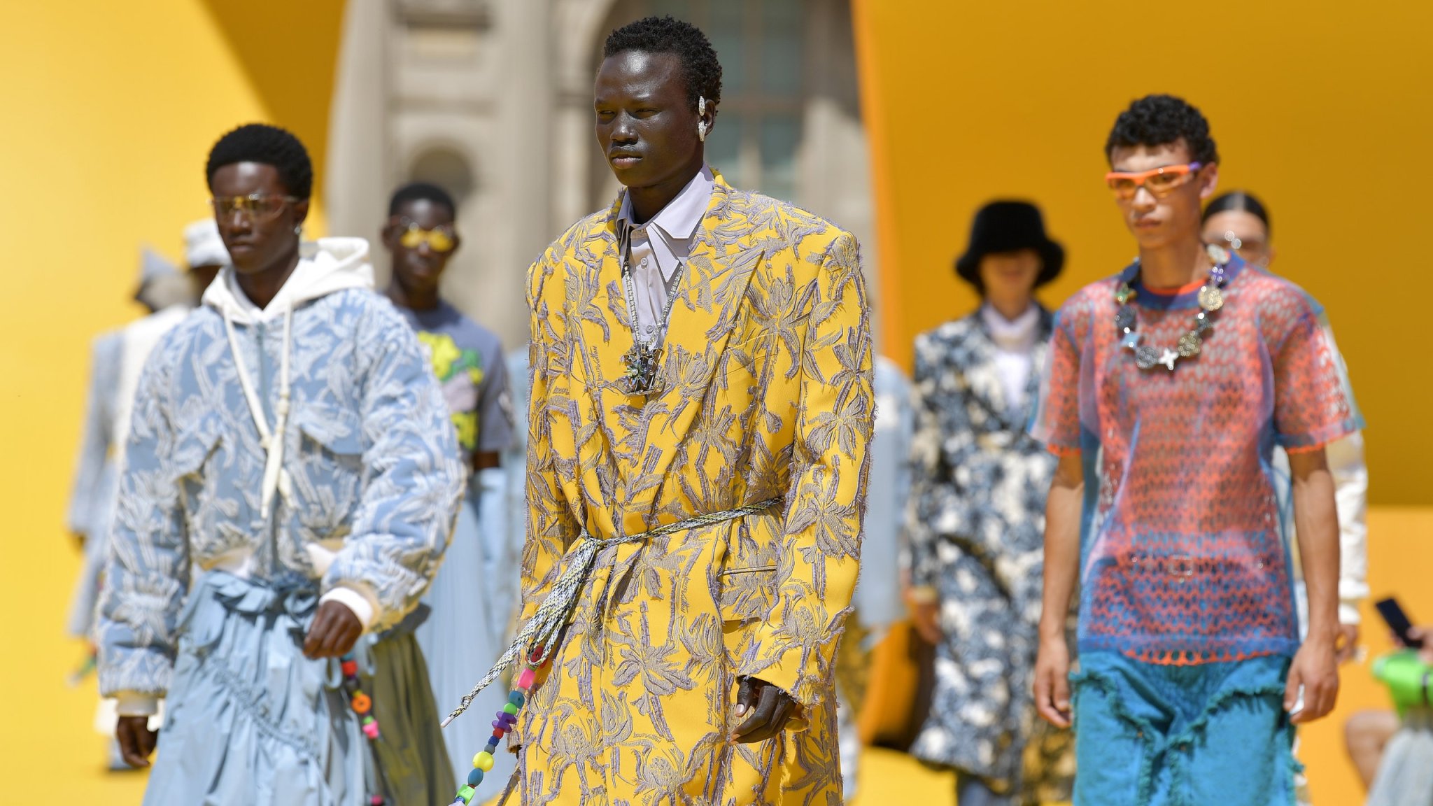 Fashion Week de Paris : chez Louis Vuitton, un ultime hommage poétique à Virgil Abloh