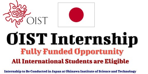 OIST Internship in Japan 2023 (Fully Funded) for International Students