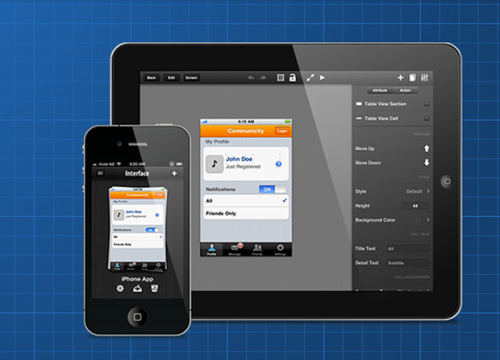 Interface 2, mockups avanzados para iPhone e iPad