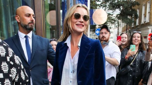 Kate Moss fait forte impression en portant cette tendance disparue depuis les années 2000