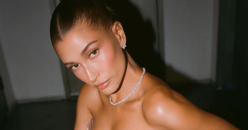 Hailey Bieber Goes Full Coquette For The First Day Of Paris Fashion Week