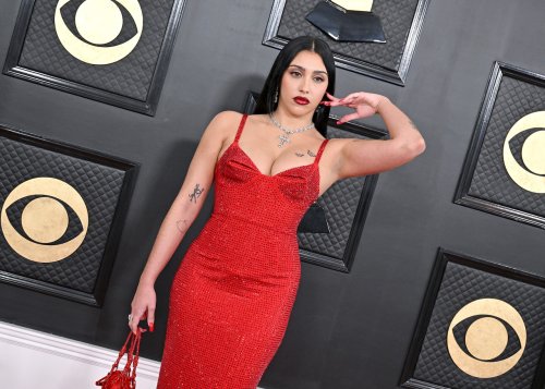 Lourdes Leon’s Grammys Dress Evokes a Classic Look Worn by Her Mom Madonna