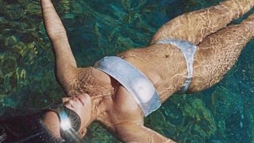 Kim Kardashian comparte el último tratamiento que se hizo para tonificar el abdomen