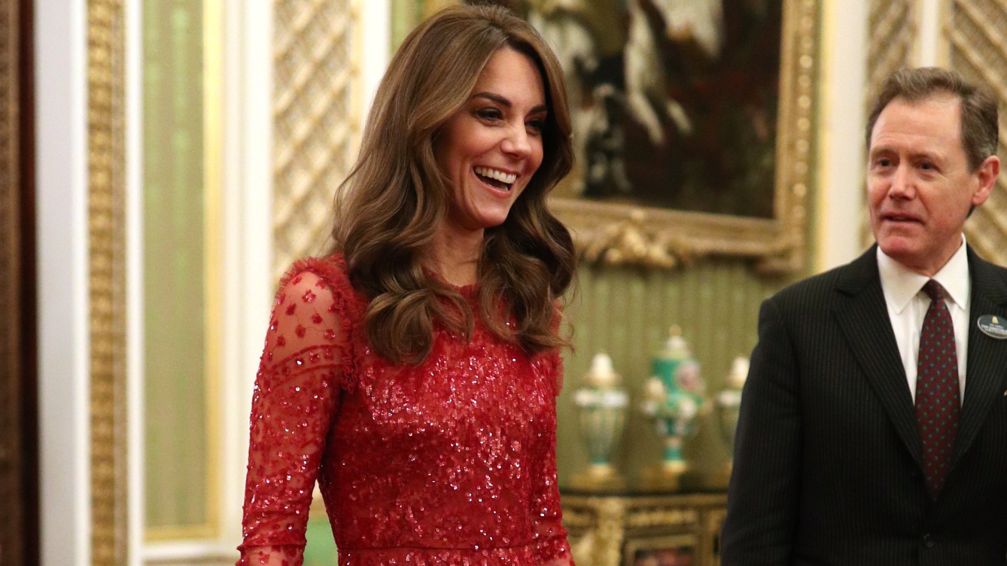 Kate Middleton Is Painting The Town Red