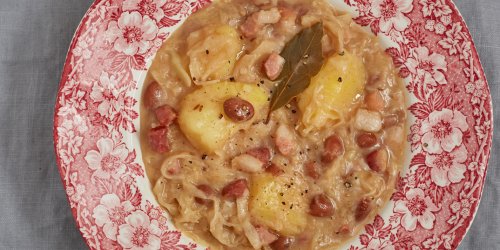 Jota – Sauerkraut and Bean Stew Recipe