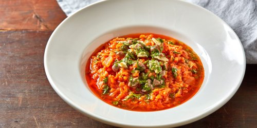 Tomato Risotto Recipe with Anchovies - Great British Chefs