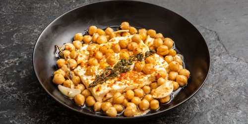 Baked Feta and Chickpea Parcel Recipe