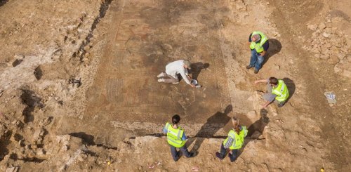 Stunning Trojan War Mosaic Uncovered in England