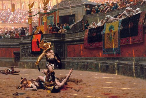Roman Gladiators Were Trained by Ancient Greeks