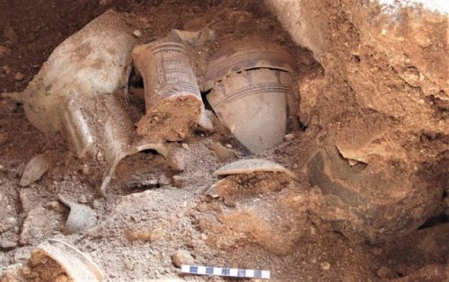 Euboean Cup Found in New Excavation of Etruscan Tomb