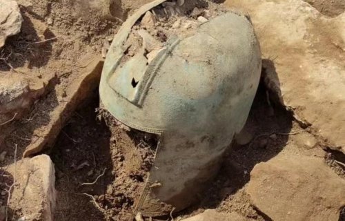 2500-Years-Old Greek-Illyrian Helmet Discovered in Croatia