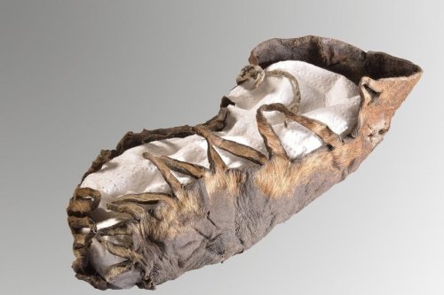 Ancient Child’s Shoe With Laces Discovered