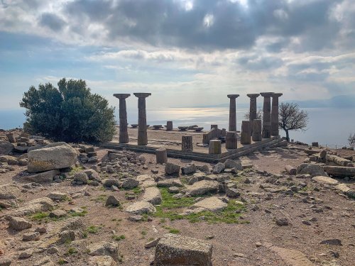 Stunning Mosaic and Tomb Discovered in Ancient Greek City of Assos