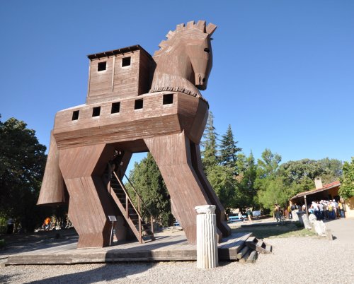 Was the Trojan Horse an Actual Wooden Horse?