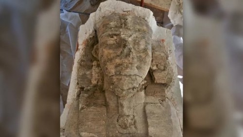 Sphinxes of King Tut’s Grandfather Uncovered in Egypt