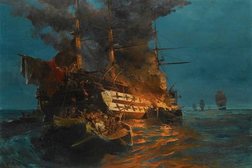 Fireships: How Greece’s Daring Sailors Destroyed the Turkish Fleet