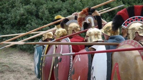 Battle Of Plataea Against The Persians Reenacted In Greece
