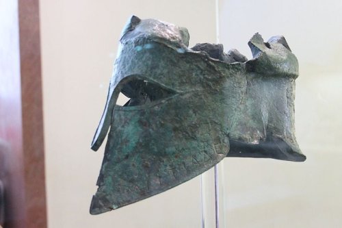 The Awe-Inspiring Helmet of Ancient Greek Warrior Miltiades