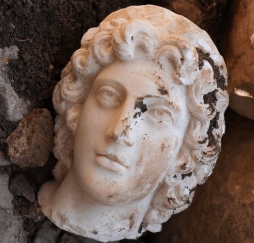 Intact Marble Head of Alexander the Great Uncovered in Turkey