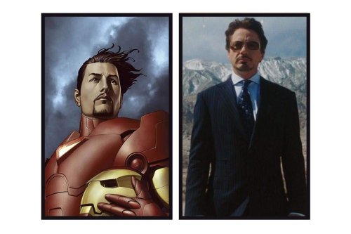 Superheroes From Marvel Movies Side By Side With Their Comic Counterparts