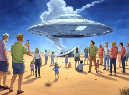 Ungeregelte UFO-Enthüllung bis 2060 – Wann kommt die „Catastrophic Disclosure“?