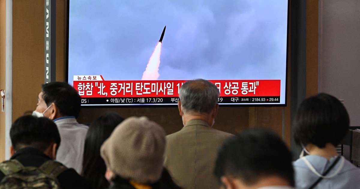 World in photos: North Korea tests a missile that can reach U.S. territory