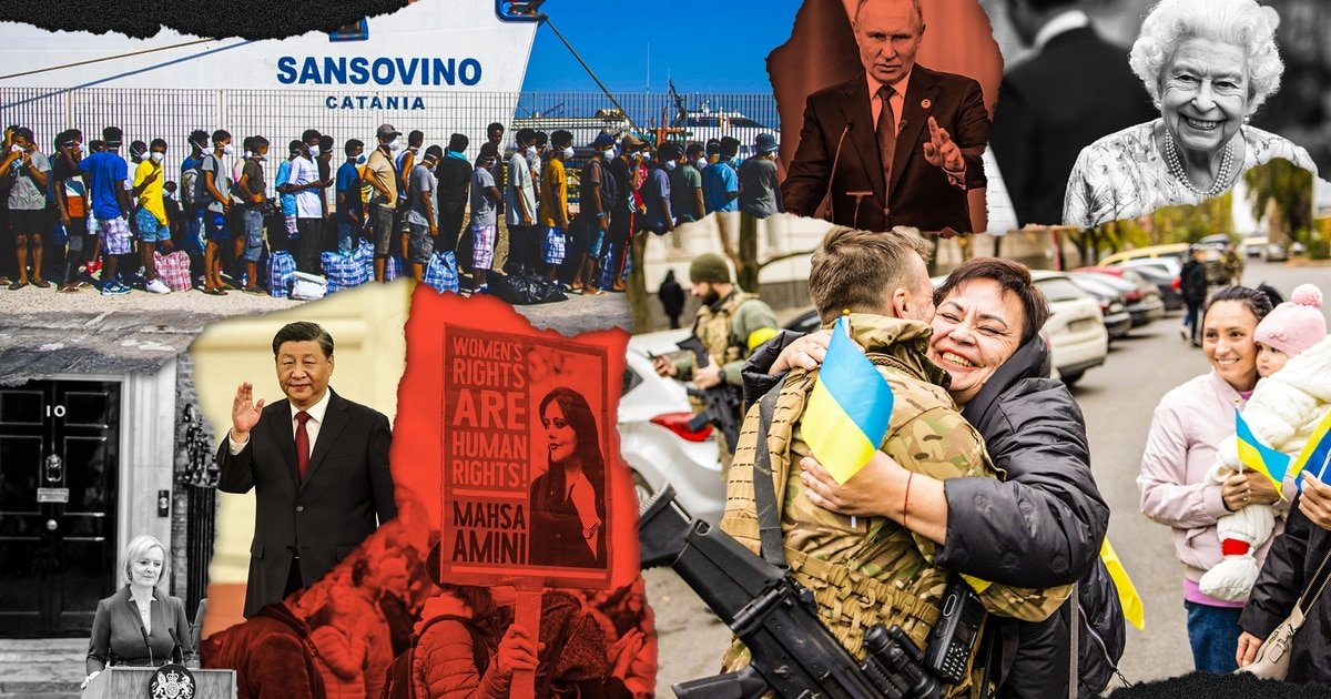 The war in Ukraine, zero-covid in China, Iran protests and climate nightmares: The world in 2022, in 50 photos
