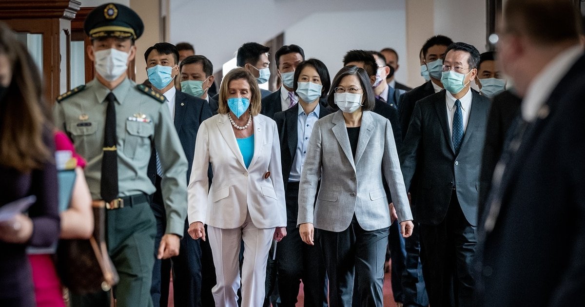 World in Photos: Scenes from Nancy Pelosi’s Taiwan visit