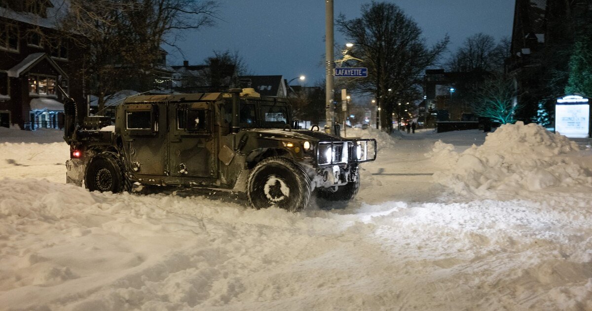 How rare are deadly winter storms like the one that just hit Buffalo?