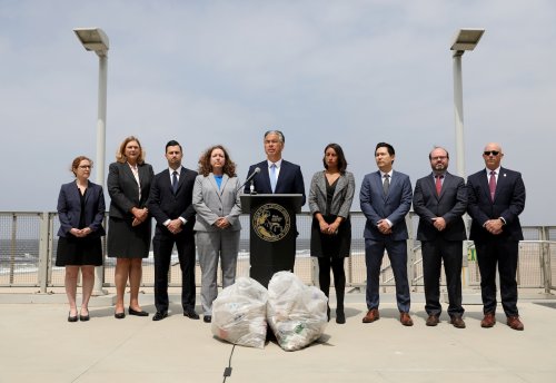 The plastics industry says bags are recyclable. California’s AG wants proof.