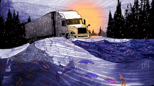 Ice roads are a lifeline for First Nations. As Canada warms, they're disappearing.
