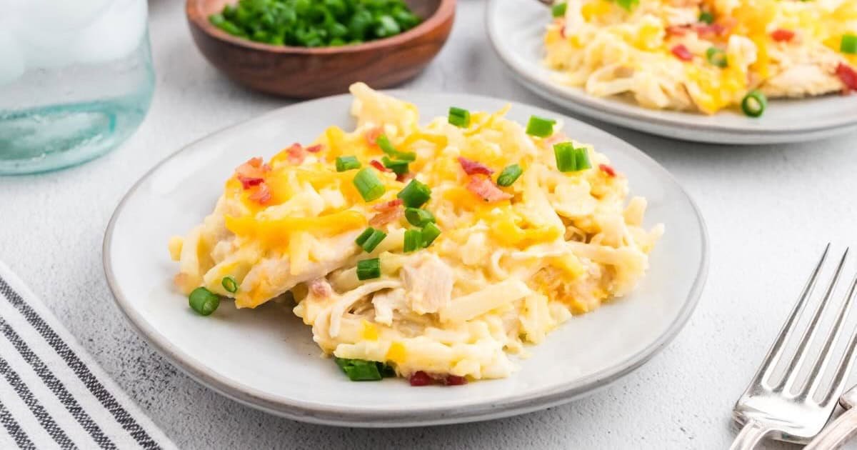 Chicken and Hash Brown Casserole Recipe