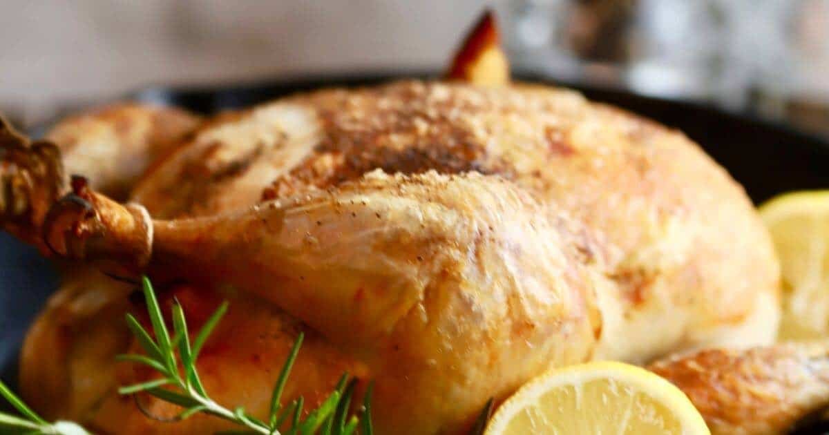 Perfect Roast Chicken in a Cast Iron Skillet Recipe