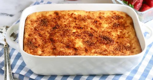 Cheese Grits Casserole - Easy and Cheesy | gritsandpinecones.com