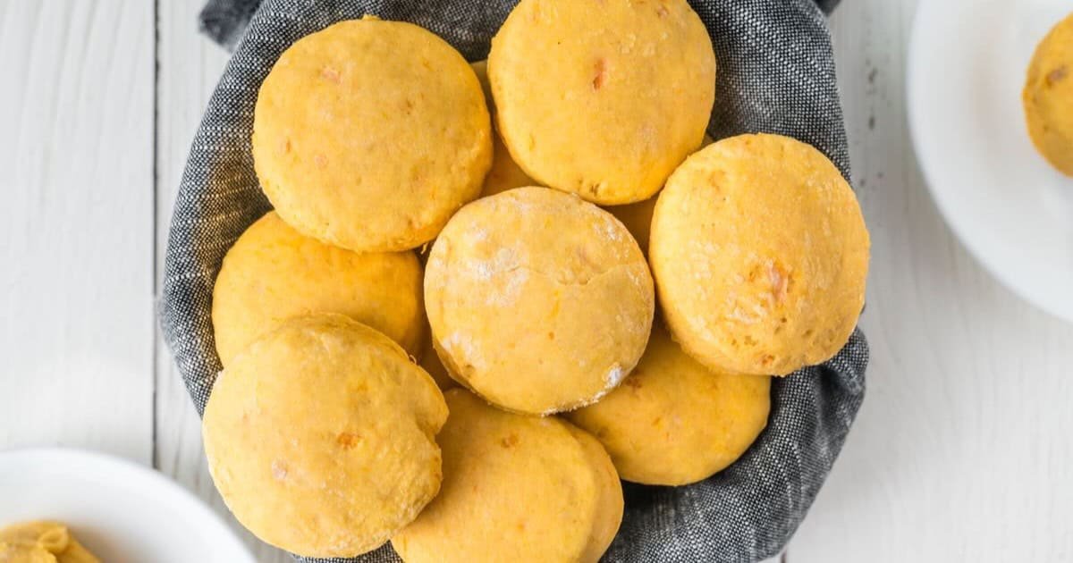 Southern Sweet Potato Biscuits with Buttermilk