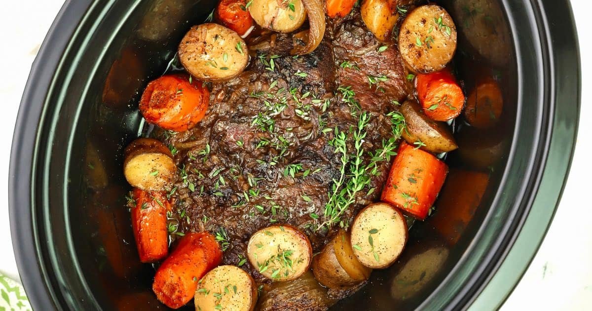 Easy Crock-Pot Pot Roast with Onion Soup Mix Recipe