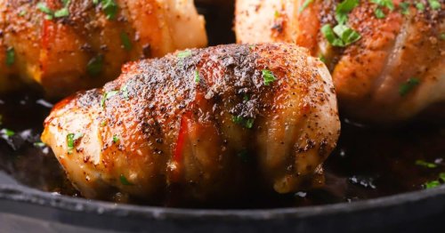 Bacon-Wrapped Chicken Thighs Recipe with Rub