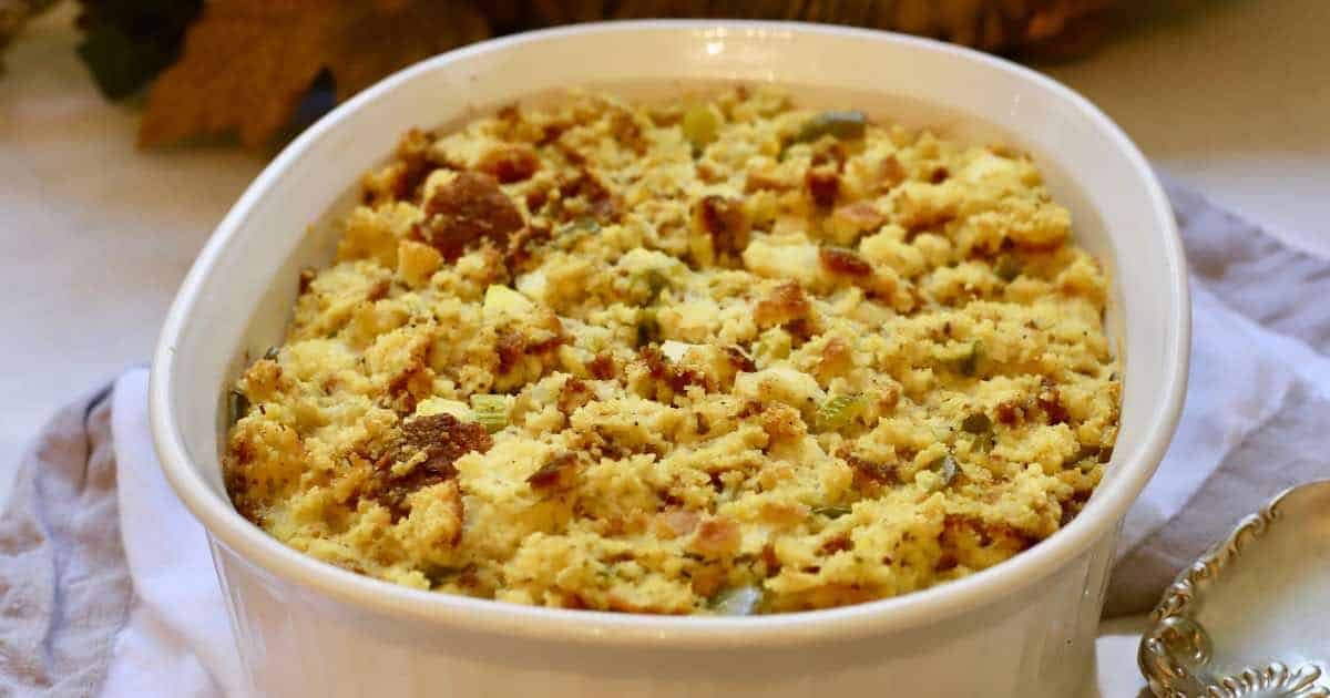 Traditional Southern Cornbread Dressing