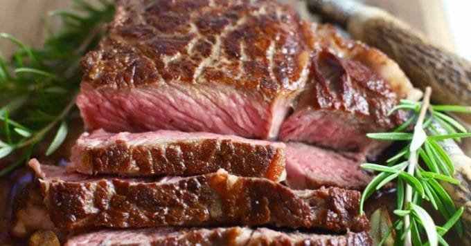 Easy Reverse Seared Ribeye Steak in the Oven