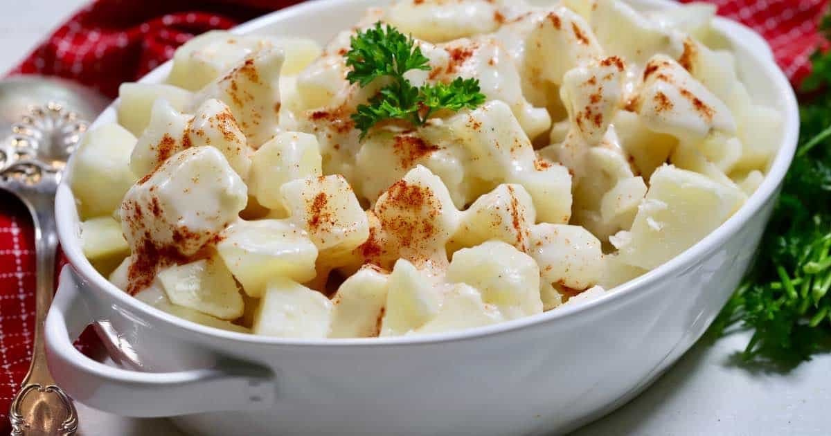 Easy Old Fashioned Creamed Potatoes