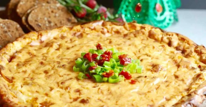 Savory Havarti and Sun-Dried Tomato Cheesecake