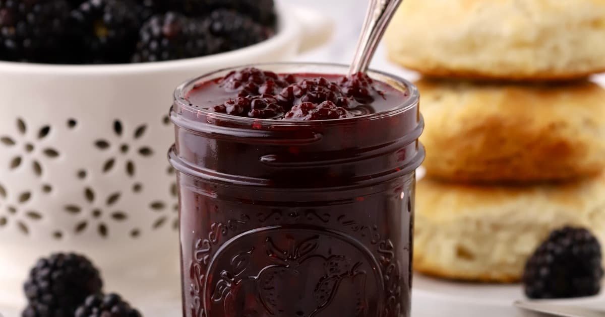 Easy Blackberry Jam Recipe without Pectin