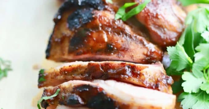Reverse Seared Pork Steaks on the Grill