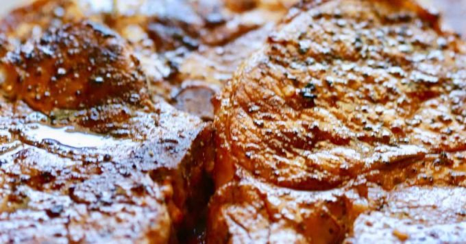 Easy Grilled Bone-In Pork Chops and Pork Chop Marinade