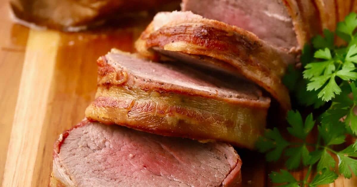 Bacon Wrapped Beef Tenderloin Recipe