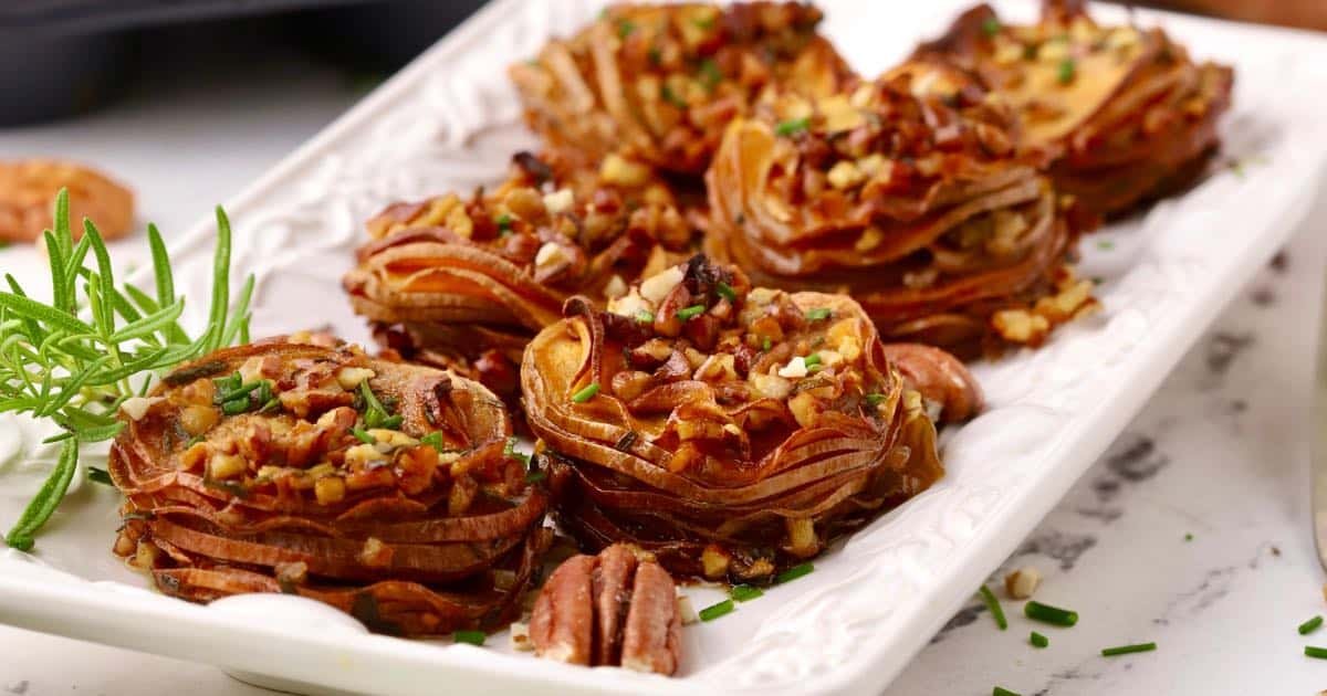 Baked Sweet Potato Slices