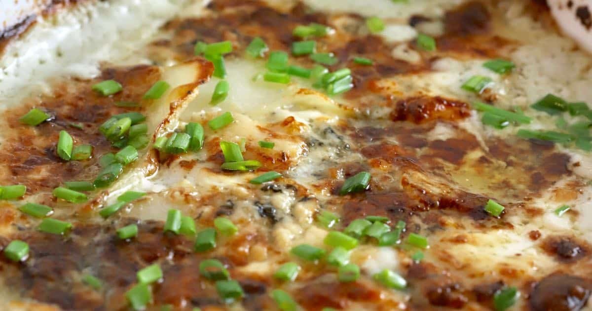 Ultimate Potatoes Au Gratin with Blue Cheese