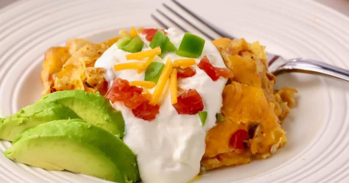 King Ranch Chicken Casserole with Rotel