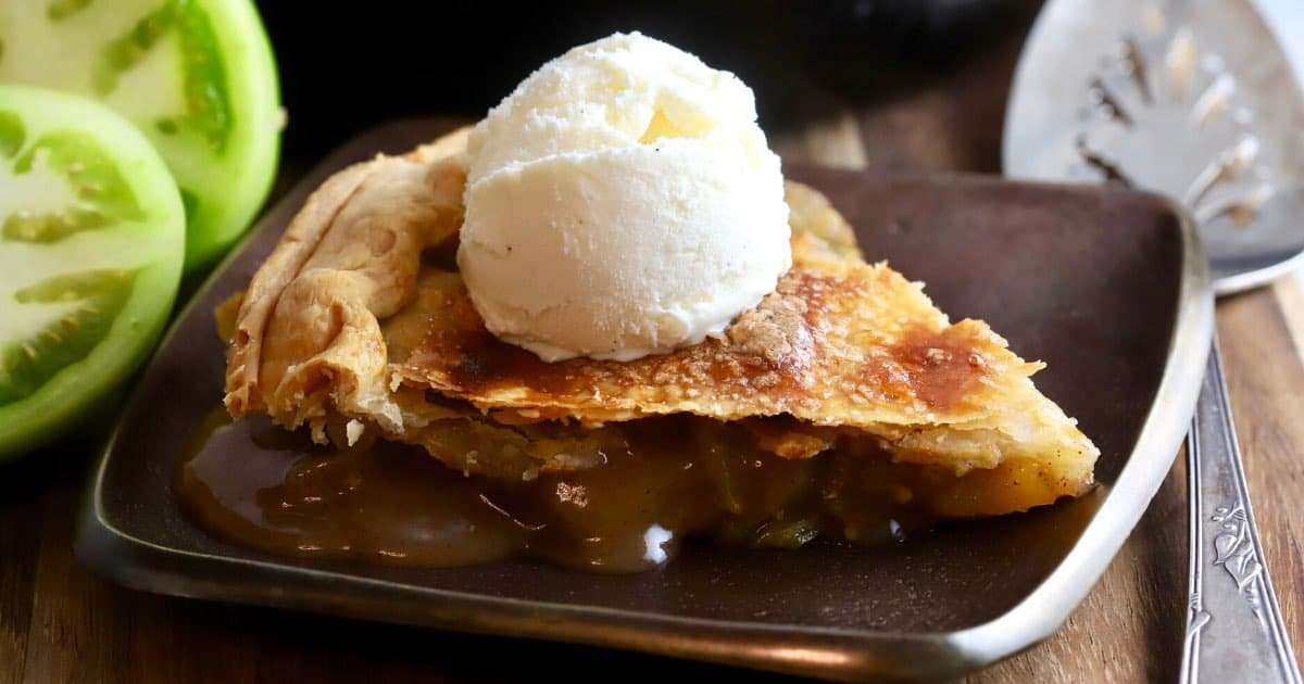 Green Tomato Pie Recipe – Tastes Like Apple Pie